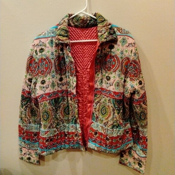 Paisley/flowered Reversible Ubu jacket - Picture 1 of 12